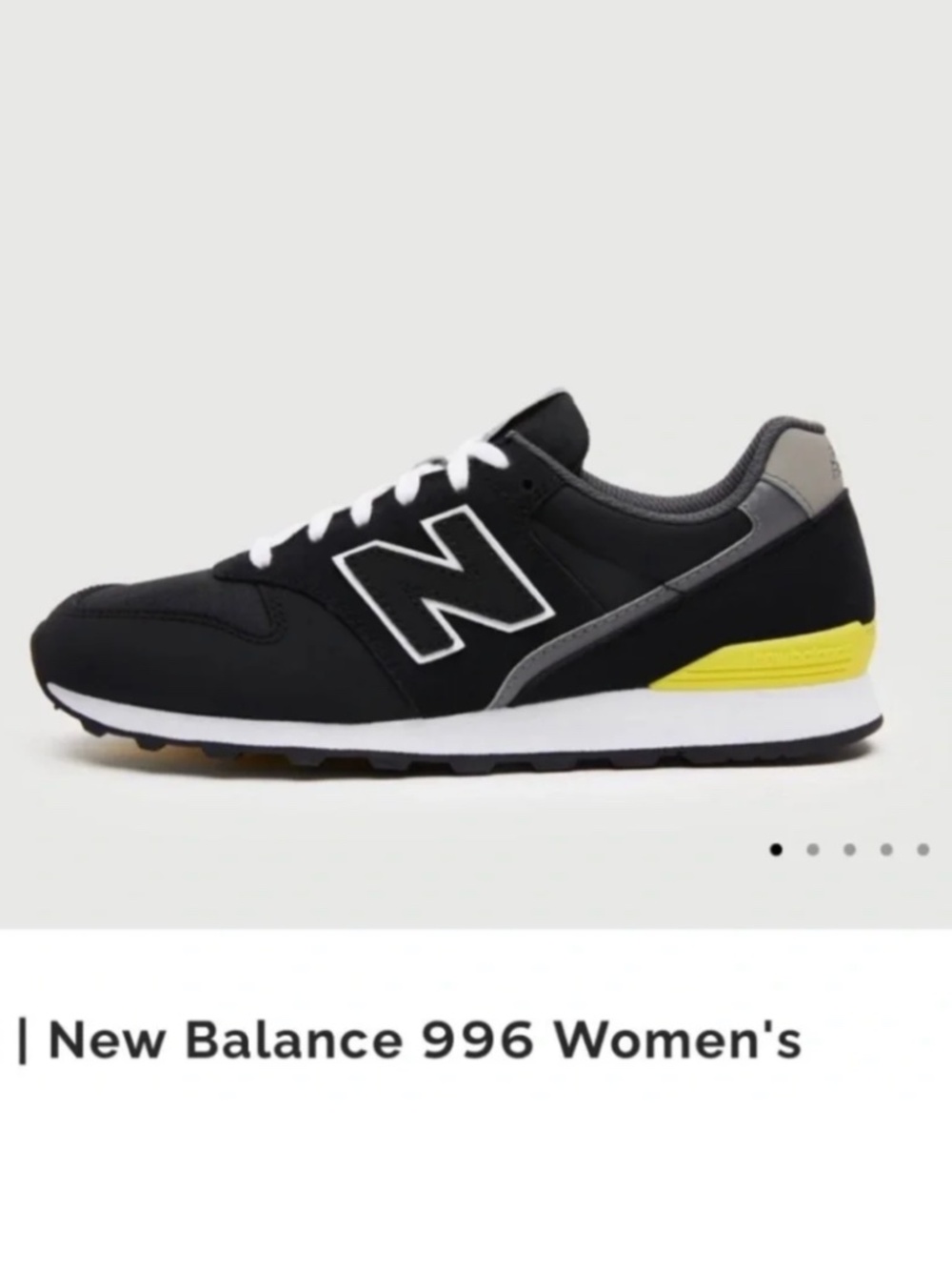 Black/Yellow FIGS | New Balance